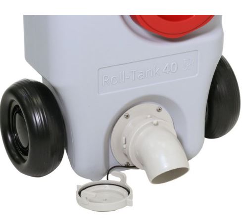 Fiamma 40Lt Portable Waste Tank, Grey