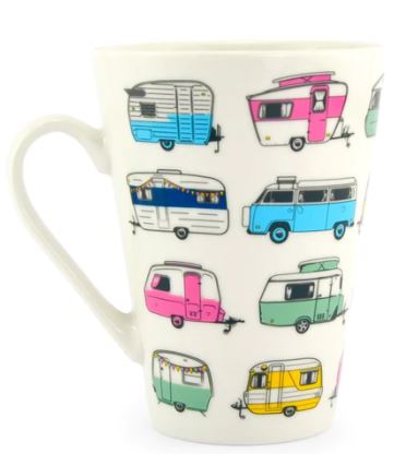 China Mug - A World of Caravans