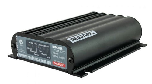 Redarc Dual input 25A In-vehicle DC Battery Charger