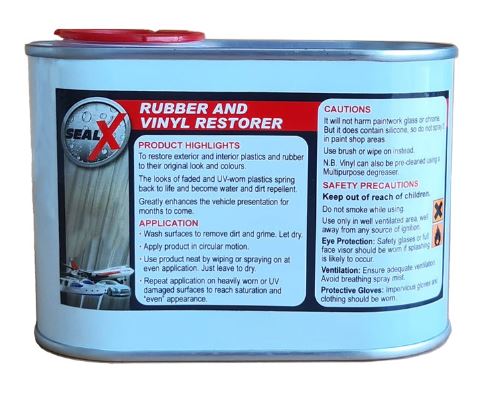 SealX Vinyl & Rubber Restorer 500ml