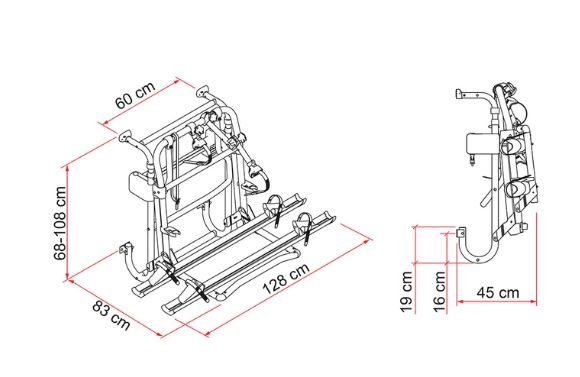 Load image into Gallery viewer, Fiamma Carry Bike Lift 77 E-Bike
