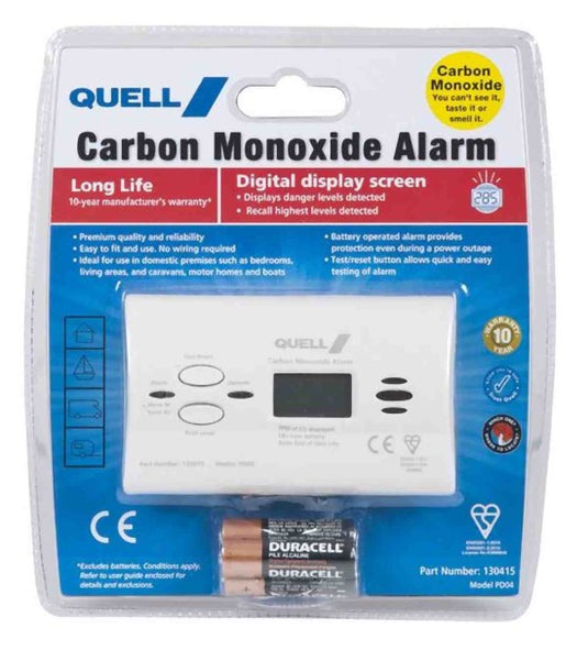 Quell Carbon Monoxide Alarm with digital display